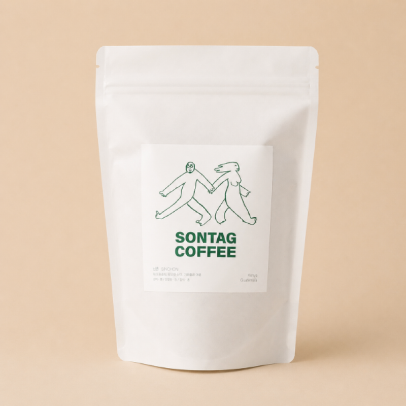 강원더몰,신촌 블렌드 갓볶은 커피원두 200g, 500g, 1kg
