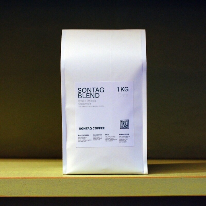 강원더몰,꽃 블렌드 갓볶은 커피원두 200g, 500g, 1kg