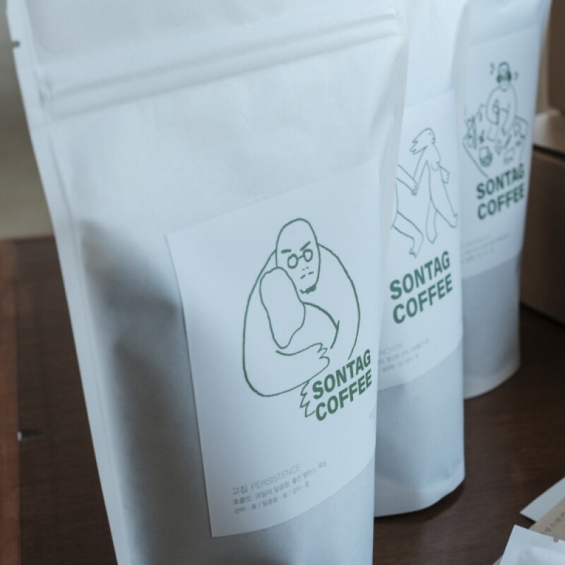 강원더몰,아버지 블렌드 갓볶은 커피원두 200g, 500g, 1kg