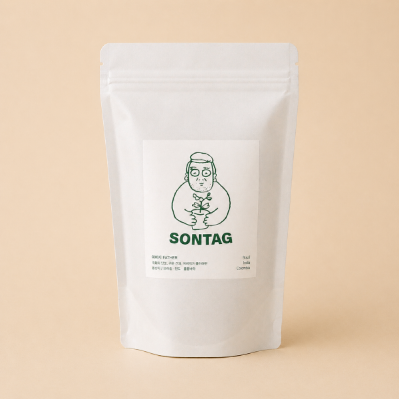 강원더몰,아버지 블렌드 갓볶은 커피원두 200g, 500g, 1kg