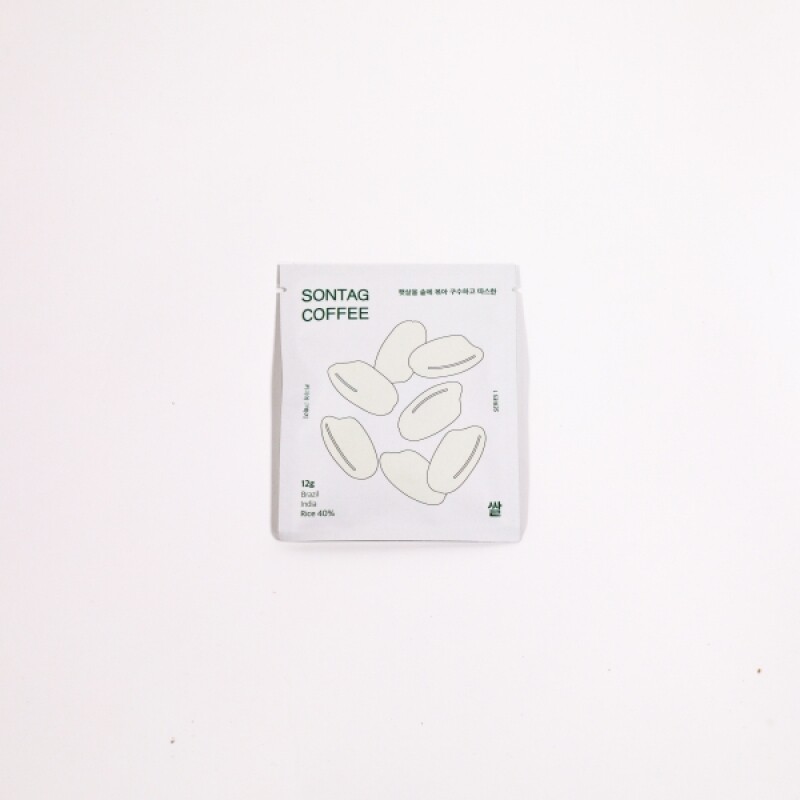 강원더몰,홍천 잣, 오미자, 쌀 로컬 드립백 선물세트 15개입